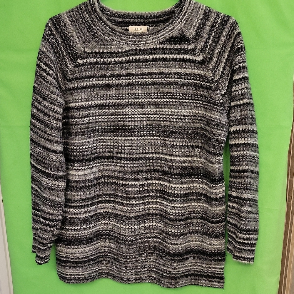 A.n.a Striped Sweaters, Set of 2